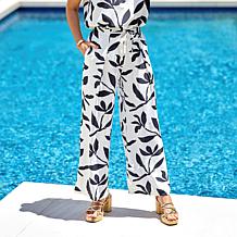 "As Is" WynneLayers Drapey Twill Front Pleat Pant