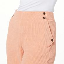 "As Is" WynneLayers Plush Ottoman Knit Sailor Pant