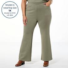 "As Is" WynneLayers Smooth Operator Pull-On Flared Leg Pant