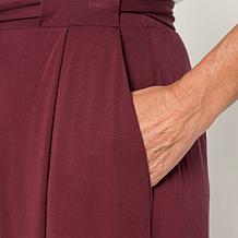 "As Is" WynneLayers Sorona Jersey Knit Full Length Pant