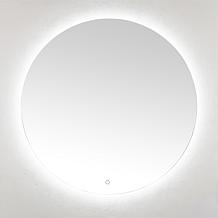 Ashden 36" Silver Aluminum LED Mirror