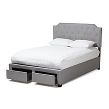 Aubrianne Fabric Upholstered Queen Storage Bed