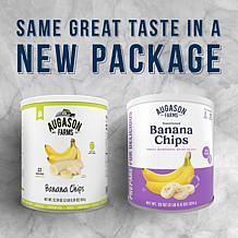 Augason Farms 2lbs Banana Chips - 22 Servings