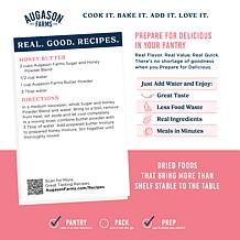 Augason Farms 3lbs Sugar & Honey Powder - 340 Servings