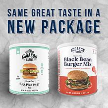 Augason Farms 46oz Black Bean Burger Mix - 38 Servings