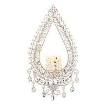 august & leo 20" Tear Drop Wall Sconce with Flameless Candle