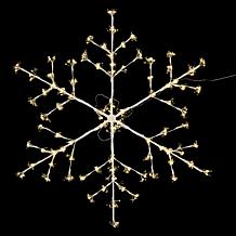 august & leo 43 inch Jeweled LED Hanging Snowflake
