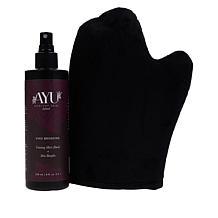 AYU Sunless Vino Bronzing Self Tanner and Mitt - Dark