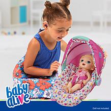 Baby Alive 3-in-1 Deluxe Doll Car Seat - Pink & Rainbow