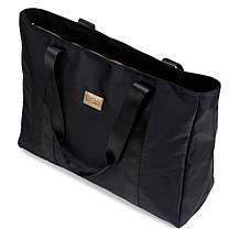 Badgley Mischka Nylon Travel Tote Weekender Bag