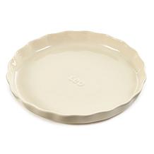 Balance 11" 1.59qt Rippled Stone Pie Dish - Moonbeam
