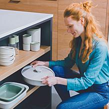 Balance 1.27qt Rectangular Stone Baking Dish - Sage 