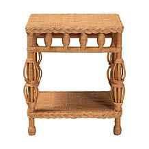bali and pari 24" Dolby Rattan End Table