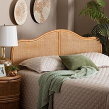 bali and pari Adelita Rattan Headboard - Queen