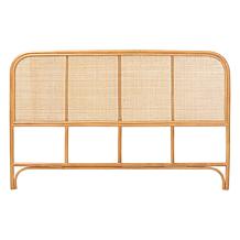 bali and pari Agota Rattan Headboard - Queen