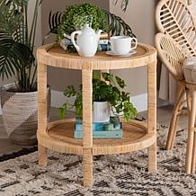 bali & pari Bella Modern Bohemian 2-Tier End Table