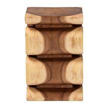 bali and pari Eliada Wooden Side Table