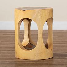 bali and pari Kaseko Wood Side Table