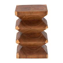 bali and pari Malati Suar Wood Side Table