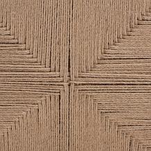 bali and pari Nakita Japandi Coffee Table with Woven Jute