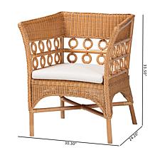 bali and pari Oxford Rattan Arm Chair