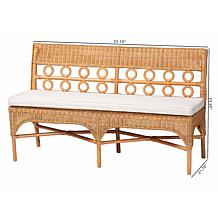 bali and pari Oxford Rattan Dining Bench