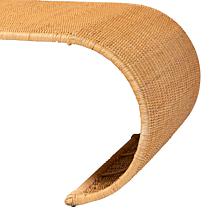 bali and pari Palm Waterfall Rattan Coffee Table