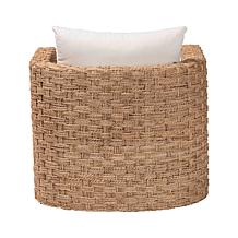 bali and pari Rhinos Seagrass Arm Chair