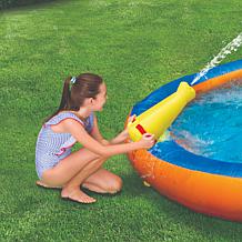 Banzai Inflatable Slide 'N Bounce Splash 3-Level Water Park