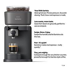 Baristina Automatic Espresso Machine, Black