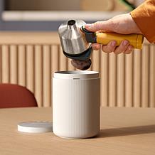 Baristina Grounds Bin, Milky White