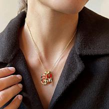 BAUBLEBAR Disney Minnie Mouse and Daisy Duck Charm Necklace