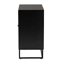 Baxton Studio Declan Mid Century Wood 2 Door Storage Cabinet