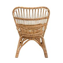 Baxton Studio Earvin Modern Bohemian Rattan 2-Piece Set