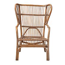 Baxton Studio Lamaria Modern Bohemian Rattan Armchair