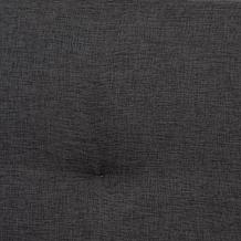 Baxton Studio Louvain Mid Century Fabric Twin Size 3 Piece Bedroom Set