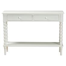 Baxton Studio Malinda Classic Wood Console Table with Storage