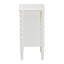 Baxton Studio Malinda Classic Wood End Table with 3 Storage Drawers