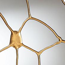 Baxton Studio Novia Gold Wall Mirror