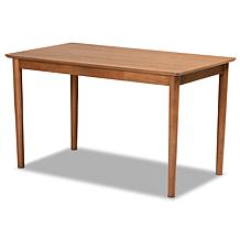 Baxton Studio Stewart Mid-Century Upholstered 3-Piece Dining Nook Set