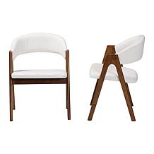 Baxton Studio Virden Dining Chair Set of 2