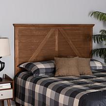 Baxton Studio Yorick Classic Wood Queen Size Headboard