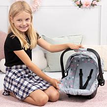 Bayer Deluxe Doll Car Seat - Gray