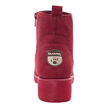 BEARPAW® Anja Suede Ankle Boot with Bear Coat