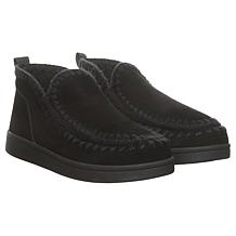 BEARPAW® Chrishell Suede Crochet Bootie w/Rain Repellent