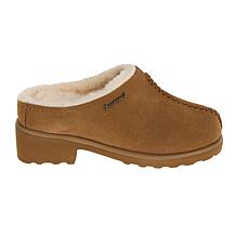 BEARPAW® Emily Suede Clog w/Rain & Stain Repellent