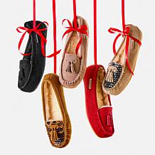 BEARPAW® Lucky Moccasin with Tassel & Rain & Stain Treated