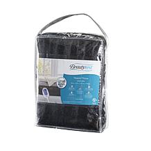 Beautyrest 50" x 70" Heated Duke Faux Fur Heated Throw - Black
