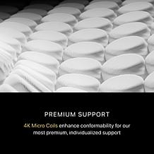 Beautyrest Black Series Four 16" Hybrid Plush Apex Top Mattress -Queen