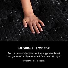 Beautyrest Black Series Three 16.25" Medium Pillow Top Mattress -Full